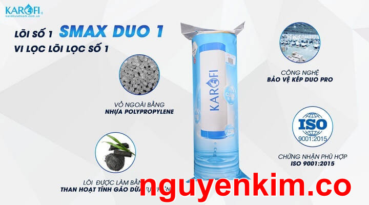 Lõi lọc số 1 – Smax Duo 1 (Vi lọc)