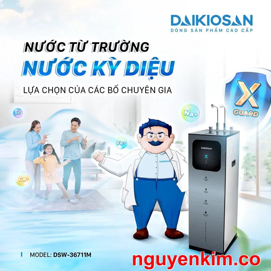 Thay Lõi Lọc Nước Daikiosan Nguyễn Kim