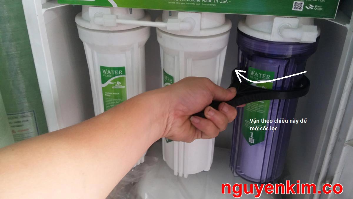 thay lõi lọc nước