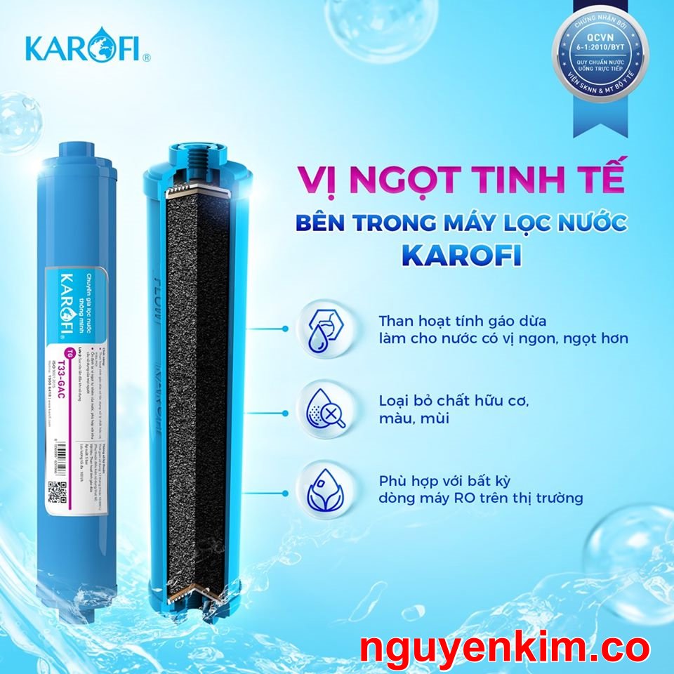 Giá lõi lọc của máy lọc nước Karofi