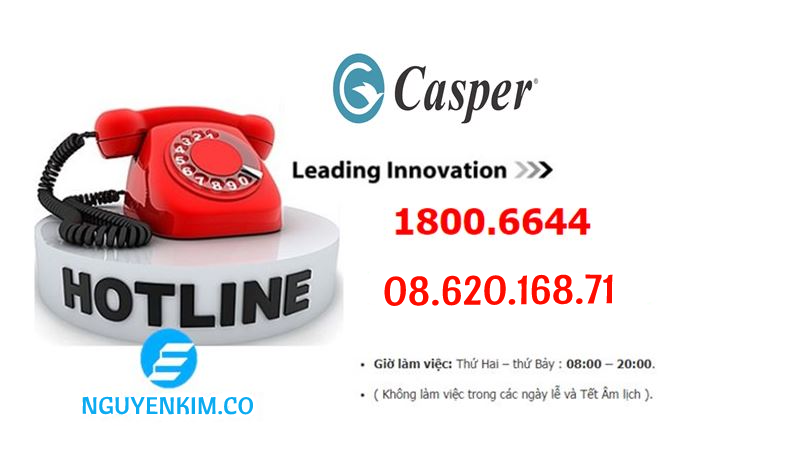 Số tổng đài bảo hành Casper tại Việt Nam