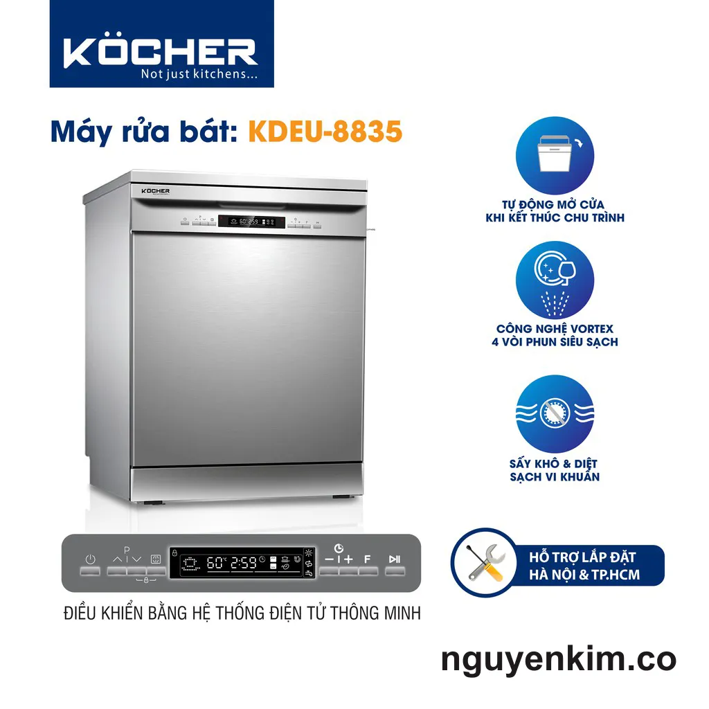 Sửa Máy Rửa Chén Kocher Tại Nhà Huyện Nhà Bè