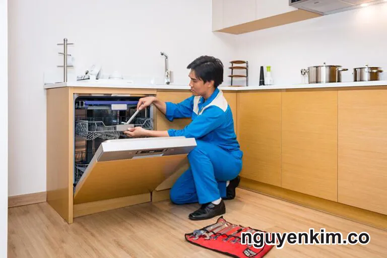 sửa máy rửa chén