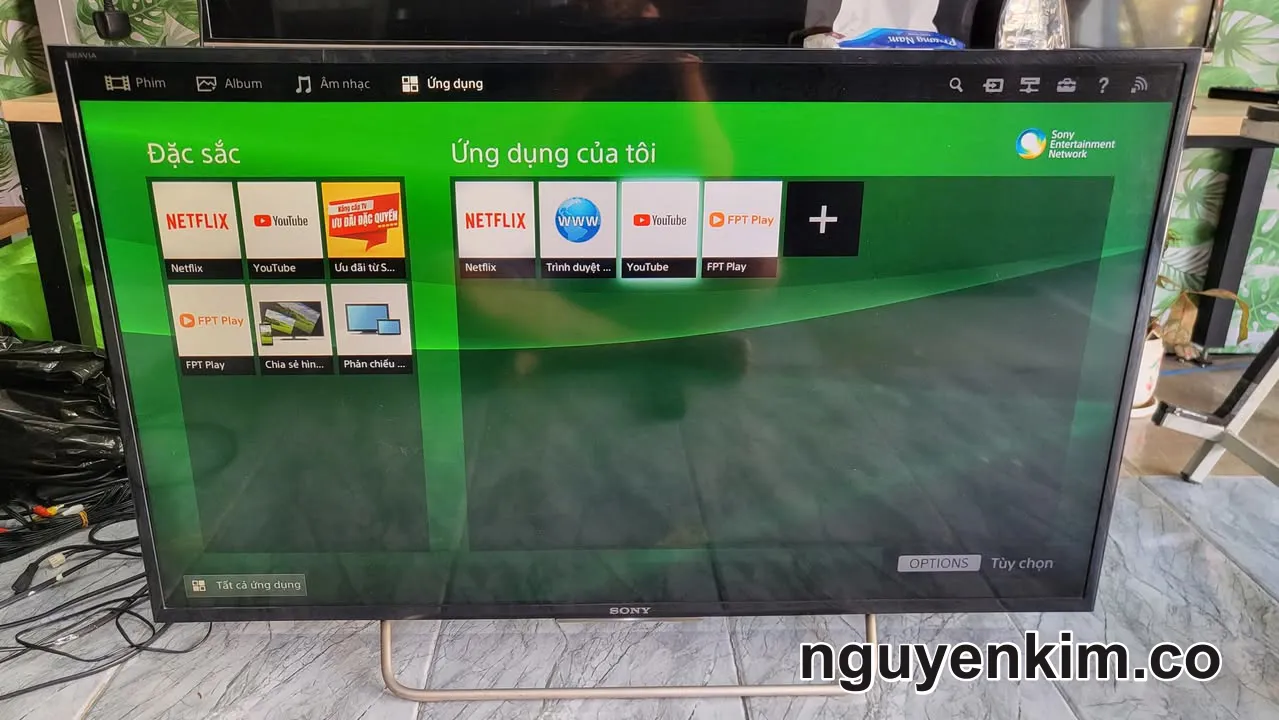 Smart tivi 40, 43 inch Sony, LG màn hình 2K, 4K giọng nói.