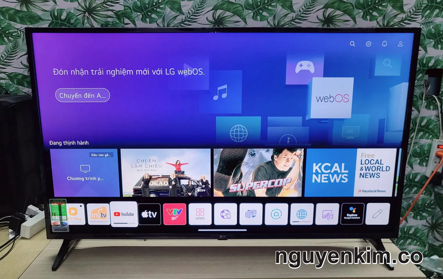 Tivi LG 50 inch màn hình 4k giọng nói mới 100% - Mua Tivi tại Nguyễn Kim