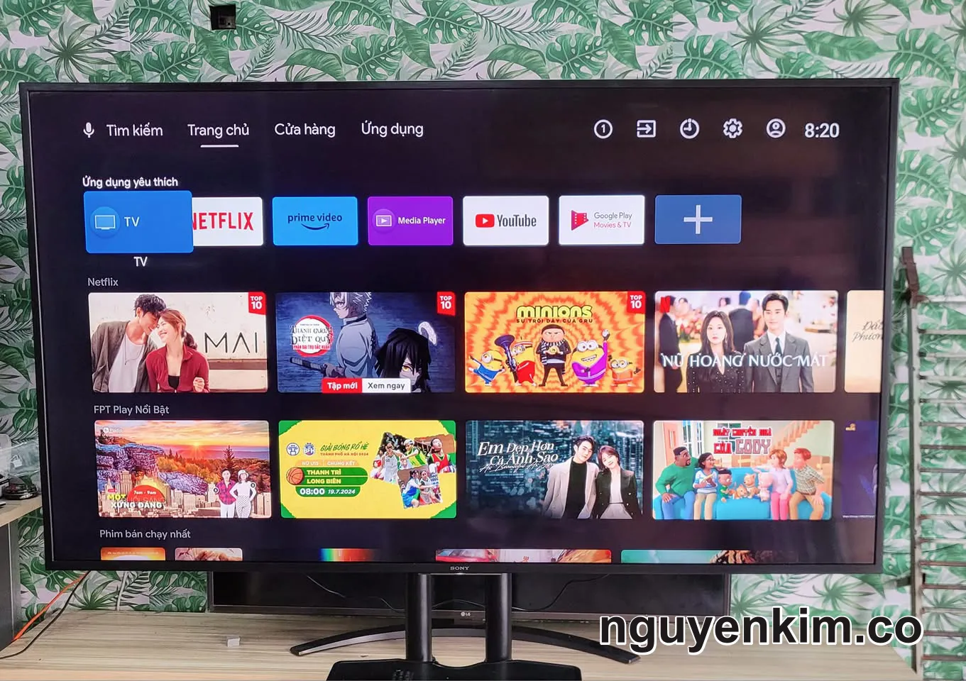 Sony 65 inch màn hình 4K giọng nói - Mua Tivi tại Nguyễn Kim