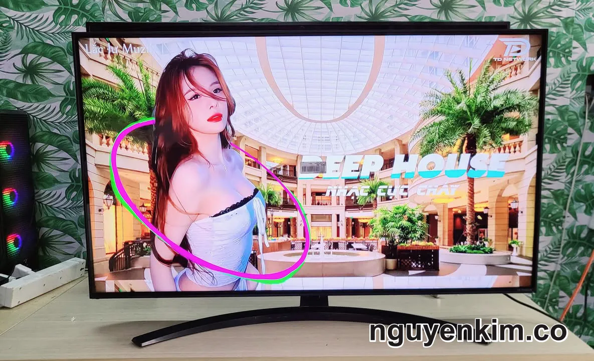 Tivi LG Nanocell 43 inch màn hình 4K tràn viền chuột bay giọng nói.