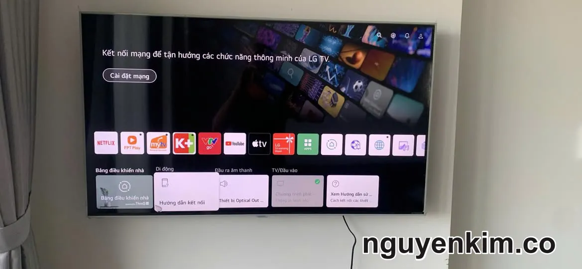 Tivi LG Nanocell 43 inch màn hình 4K tràn viền giọng nói - Mua Tivi cũ tại Nguyễn Kim