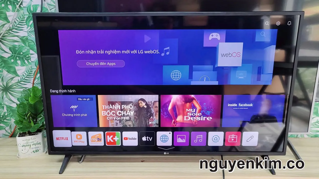 Tivi LG 43 Inch Màn Hình 4K Giọng Nói. Model 43UM7300 - Mua Tv cũ