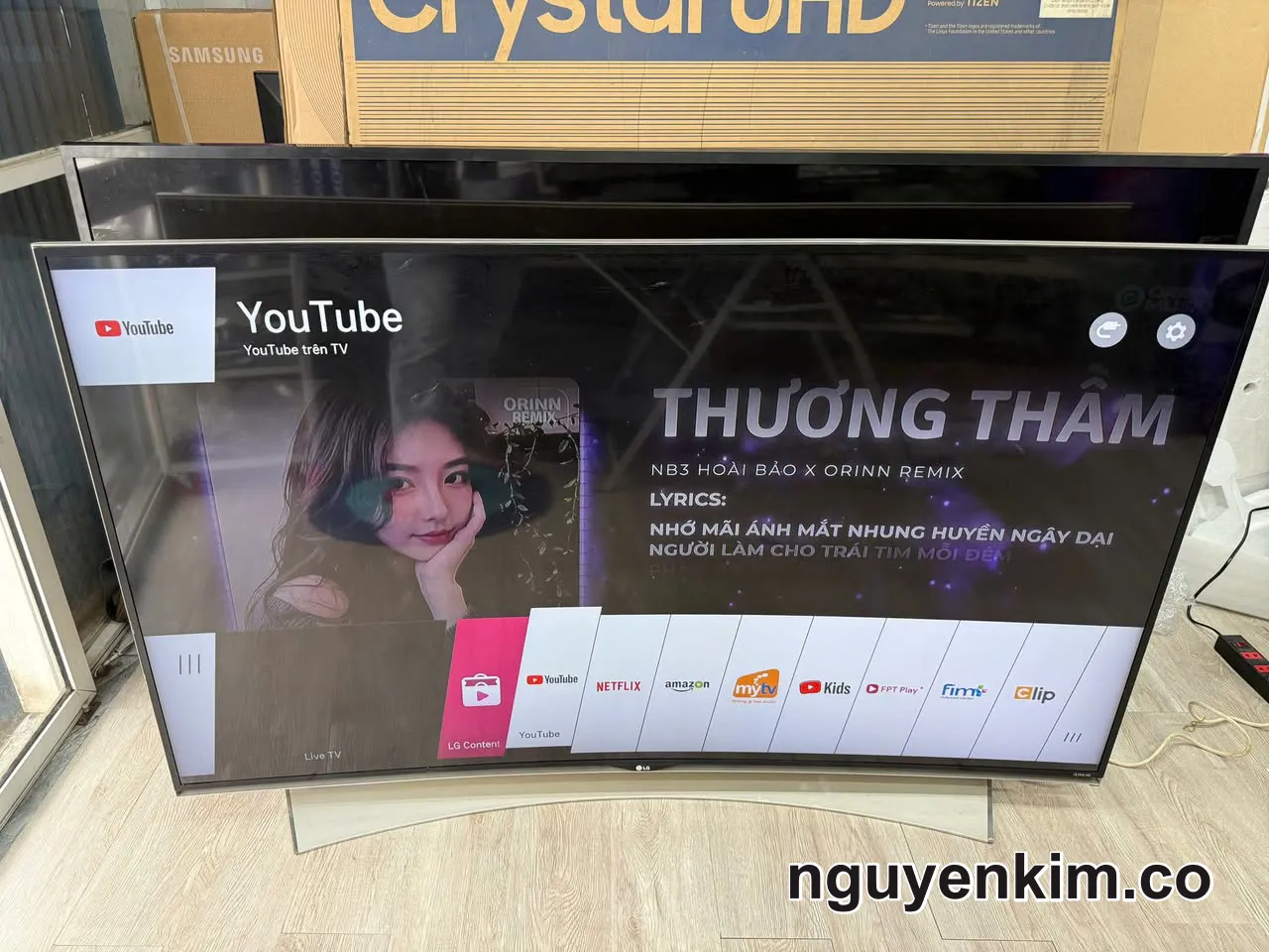 Tivi LG 65 Inch Màn Hình Cong 4K Giọng Nói Model 65UG870 - Mua TV cũ tại Nguyễn Kim