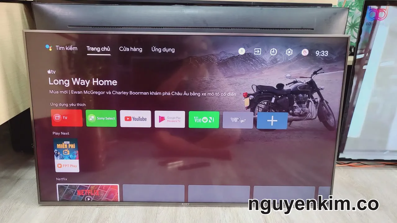 Tivi Sony 49 Inch Màn Hình 4K Giọng Nói Bluetooth Model 49X9000F