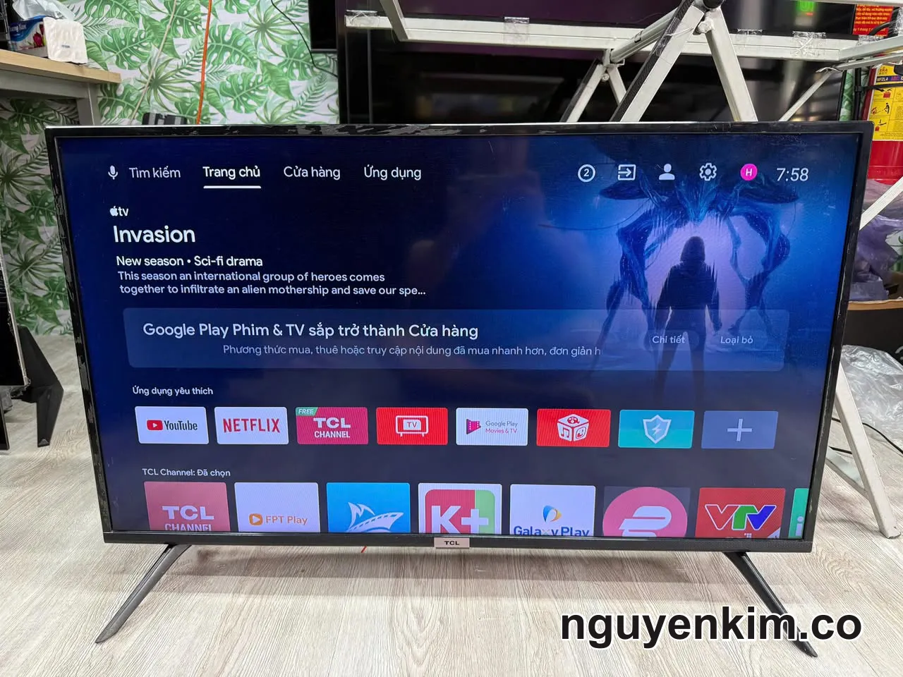 Tivi TCL 40 Inch Màn Hình FullHD Giọng Nói, Model 40S6500 - Mua TV Cũ