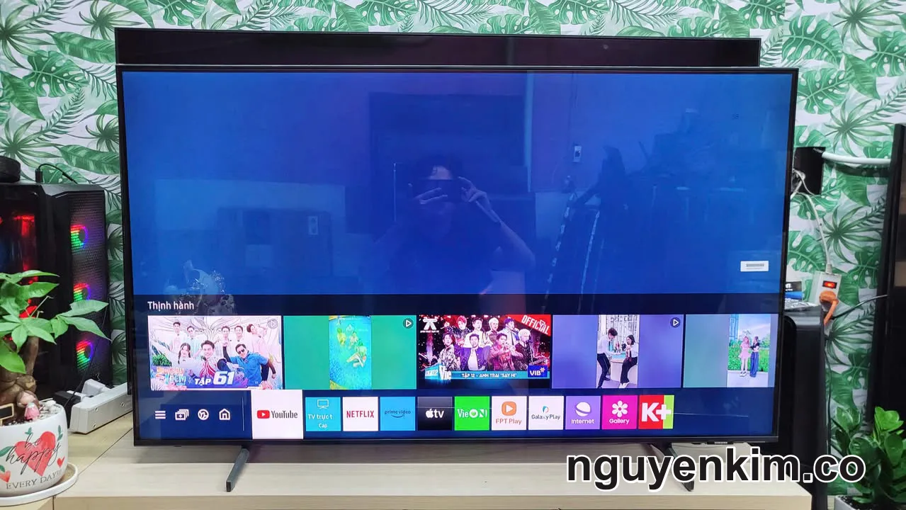 Tivi Samsung 50 Inch Màn Hình 4K Giọng Nói, 50AU8100 Đời 2021