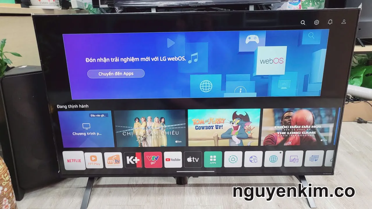 Tivi LG Nanocell 43 Inch Màn Hình 4K Giọng Nói Model 43NANO75 Đời 2022