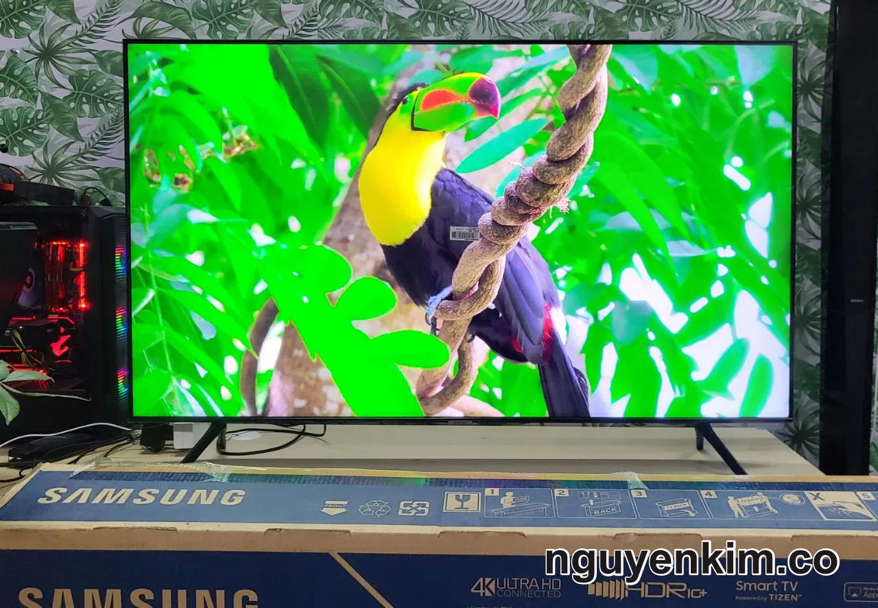 Tivi Samsung Qled 55 Inch Màn Hình 4K Giọng Nói, Model 55Q65TA